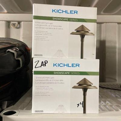#7040 â€¢ NEW!!! (4) Kichler 12-Volt LED Path Lights
