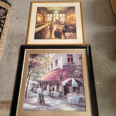#2188 â€¢ 2Pcs Framed Artwork
