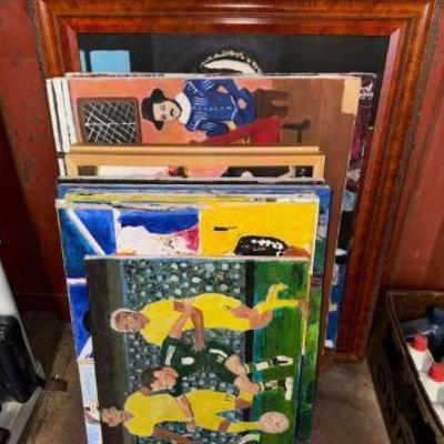 #6516 â€¢ 12 Artist Signed Artworks
