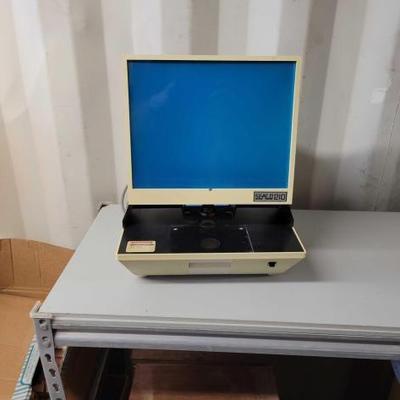 #5512 â€¢ Vintage Seaco 210 Microfiche Reader
