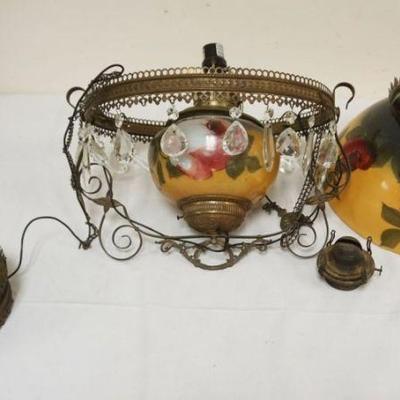 1235	VICTORIAN HANGING PARLOR LAMP
