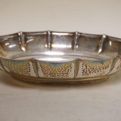 1053	800 SILVER OVAL BOWL, 6.7 TOX
