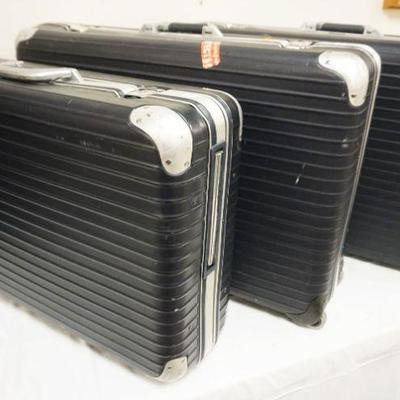1270	2 PIECE LUGGAGE SET RIMOWA LIMBO INTERGRAL, LARGEST APPROXIMATELY 9 IN X 30 IN X 21 IN HIGH
