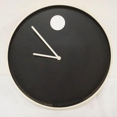 1225	HOWARD MILLER NATHAN GEORGE HORWITT WALL CLOCK, APPROXIMATELY 13 IN
