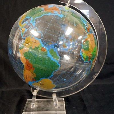 1084	FARQUHAR TRANSPARENT GLOBE, APPROXIMATELY 23 IN H, 1980
