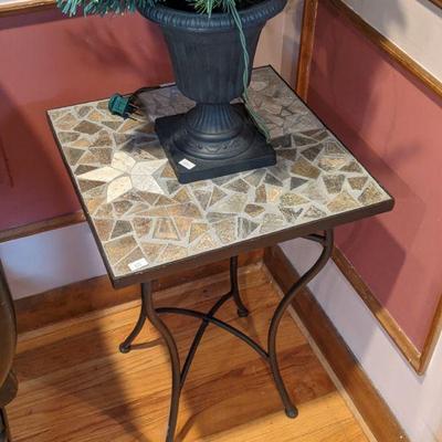 Mosaic side table 