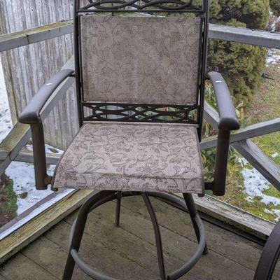 Indoor/outdoor bar stools 
