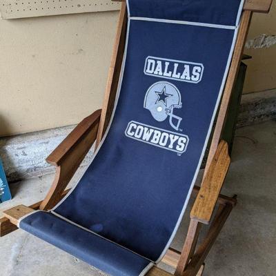 Dallas Cowboys sling chair 