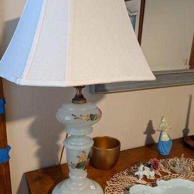 Hand painted table lamp 