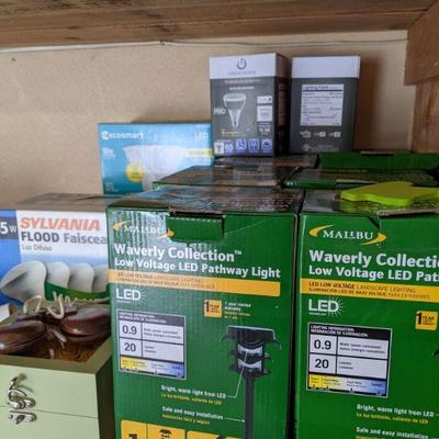 New in box solar lights 