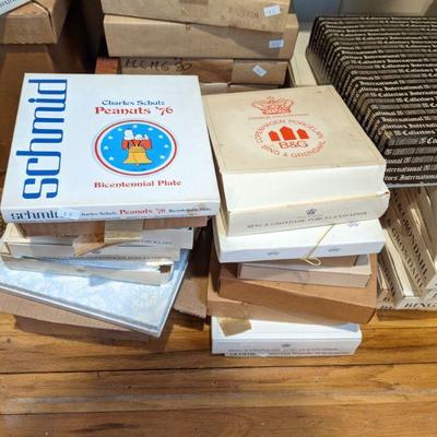 Charles Schultz Peanuts & Bing & Grondal plates