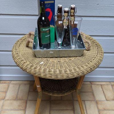 Patio side table 