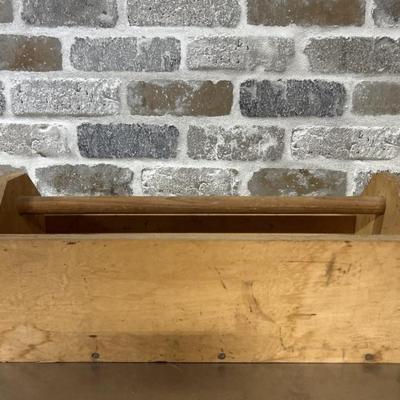 Wooden Tool Caddy