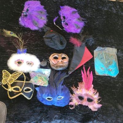 Masks for a masquerade/theater