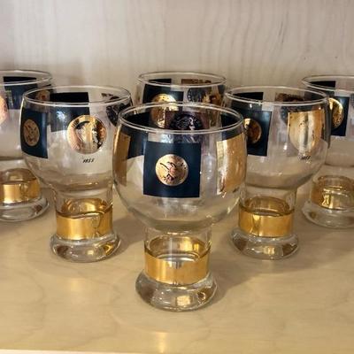 Great vintage barware, including Couroc, Yale University, US Marine Corps, vintage Tervis, and more