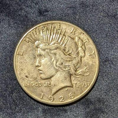 US 1926 Peace Silver Dollar