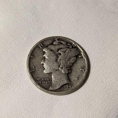 US 1941 Mercury Dime