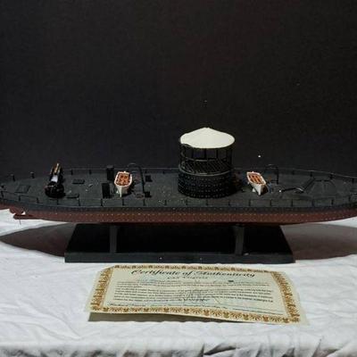USS Monitor 2010 Limited Edition 67/100