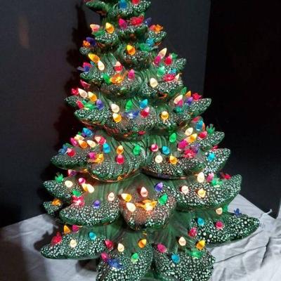 Ceramic Christmas Tree (24")