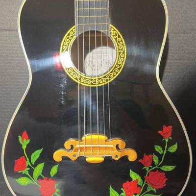Esteban 7th anniversary classical guitar and guitar case