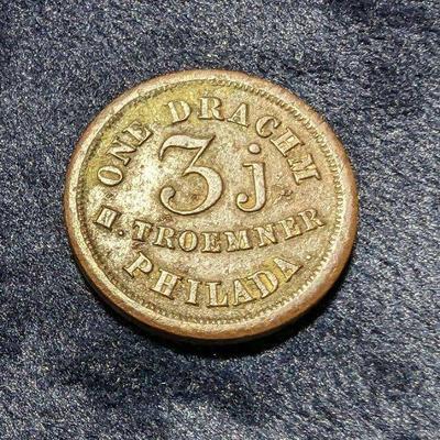 One Drachm 3j M. Troemner. Philada