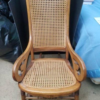 Caned Rocking Chair