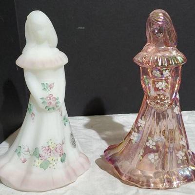 Fenton Glass Handpainted Figurine