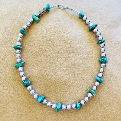 HTH023 Genuine Turquoise Necklace 