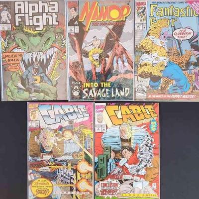 IFT213 - Assorted Marvel Comics (5)