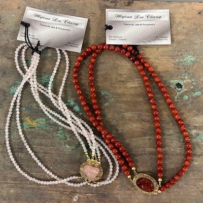 IFT302- Vintage Myrna Lee Chang Necklaces