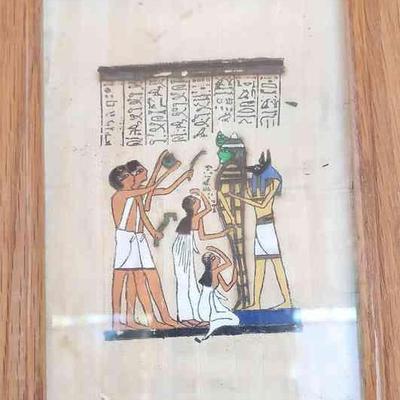 IFT019 - Egyptian Scene On Papyrus