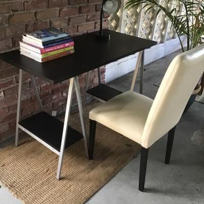 Laminate Black Computer Desk 