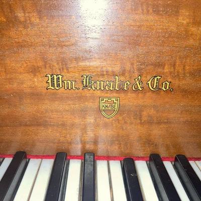 William Knabe & Co Baby Grand Piano