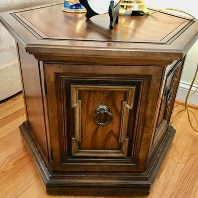 octagonal table/cabinet $49
27 X 21