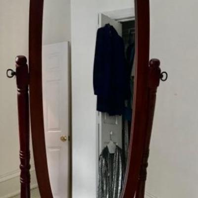 Cheval mirror $65
59 X 21