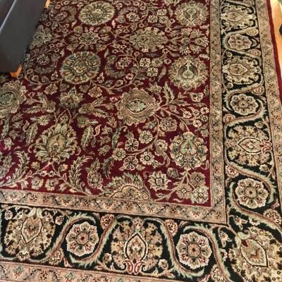 Indian wool Rajah rug $2,200
10'6