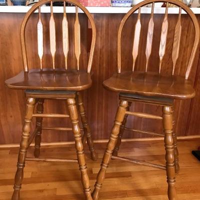 Pair of  stove bar stools $99
seat 29