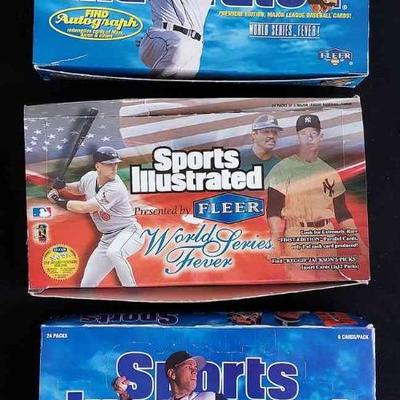 1997 & 1998 Baseball Cards * Fleer * Sports Illustrated * World Series Fever * Opened Packs
