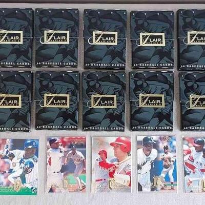 14 Baseball Cards Packs * 1994 Flair Series 2 Hobby Packs * Opened * Canseco * Sosa * Davis