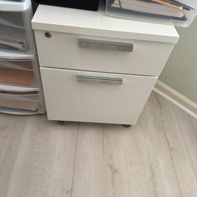 two draw file cabinet $50