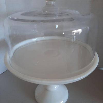 Cake plate with lid
$20