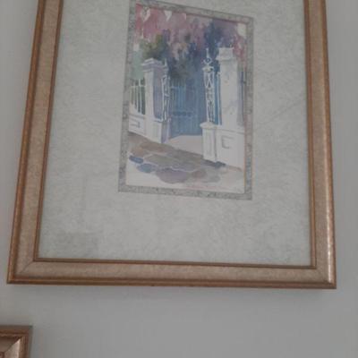 Victoria Pratt Ellis framed art $28