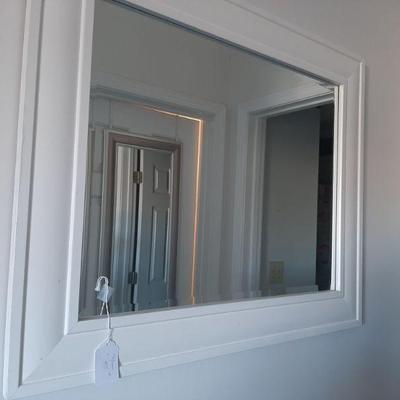 Wall mirror. Beveled glass. $45