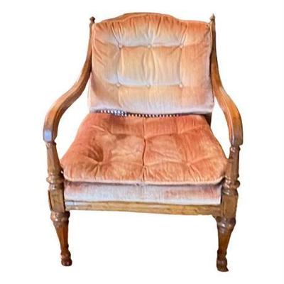 Lot 427  
Drexel Pecan Wood Arm Chair