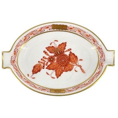Lot 105  
Herend Hungary Chinese Bouquet(Rust) Ashtray