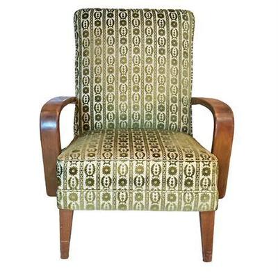 Lot 003  
MCM Styled Upholstered Lounge Chair