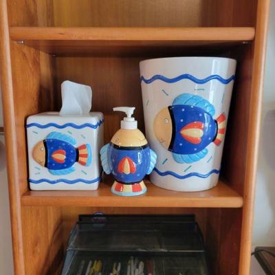 Ceramic Bath set. $15