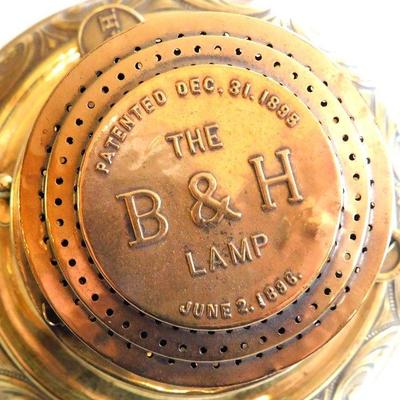 1898 Bradley & Hubbard Lamp
