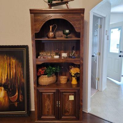 Bookcase w/ doors
