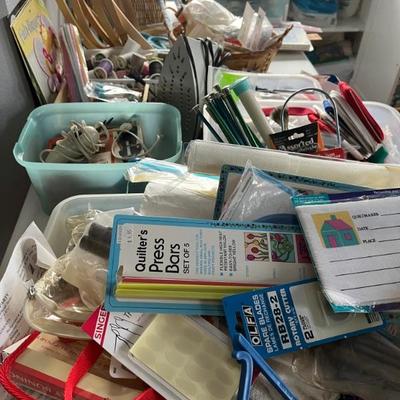 Many sewing items